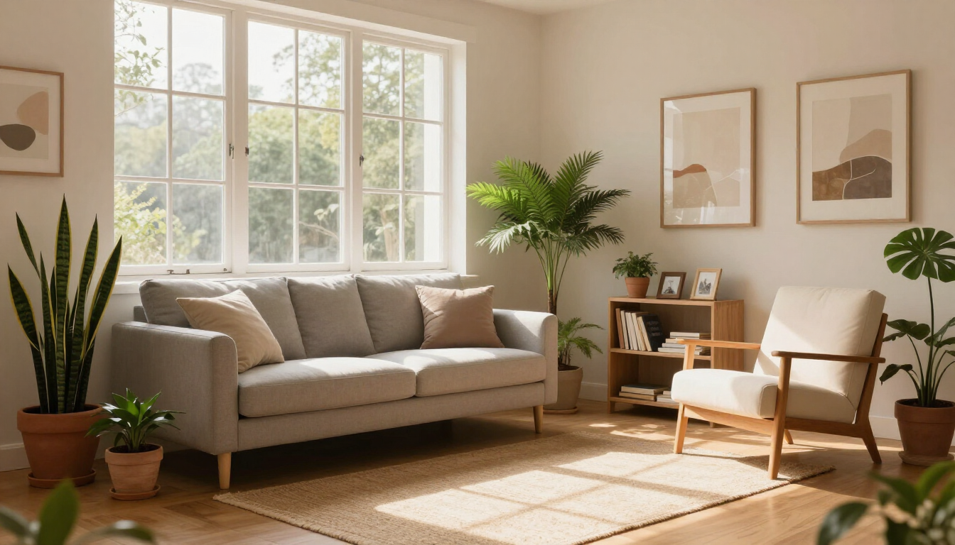 A serene therapy environment representing the healing journey of EMDR.