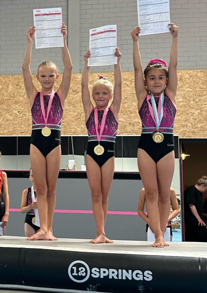 Turnover Gymnastics Waddinxveen handstand airtrack