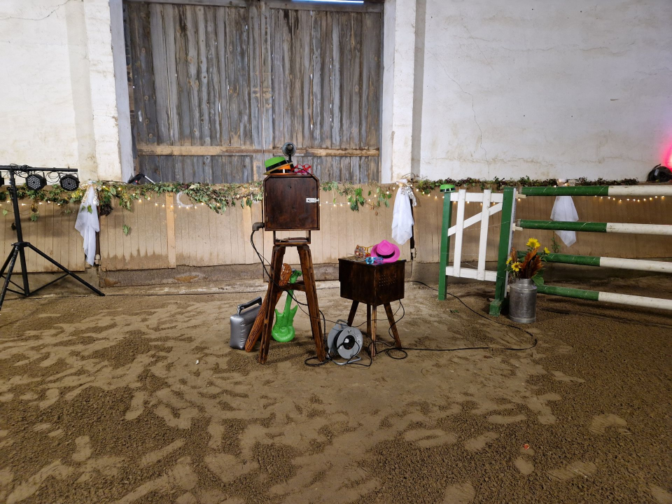 Fotobox in Reitverein zur Versammlung in Salzmünde