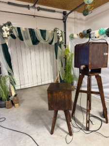 Fotobox im Retrolook zur Jugendweihe in Mansfeld