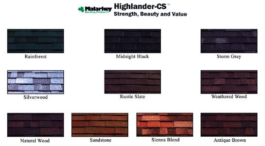Landmark Shingles — Malarkey Highlander CS Colors in Los Angeles, CA