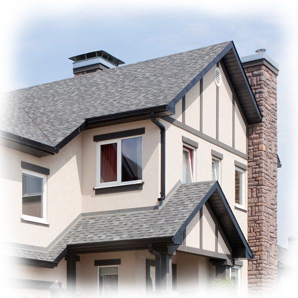 Roofing Installation — New House with Tiled Roofing in Los Angeles, CA