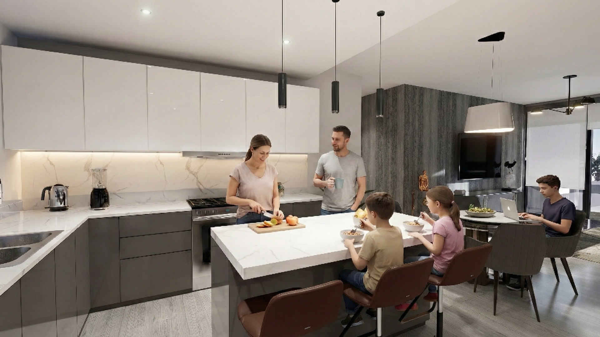 cocina familia mar de plata para departamentos en TIjuana