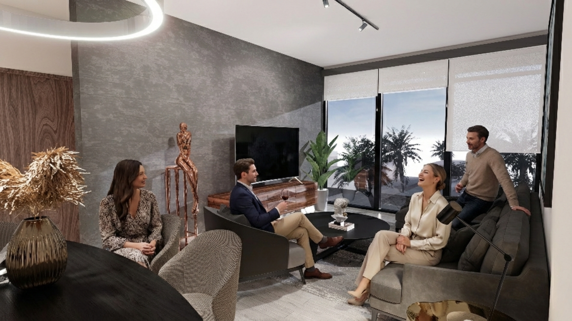 Living  Room en mar de plata para departamentos en TIjuana
