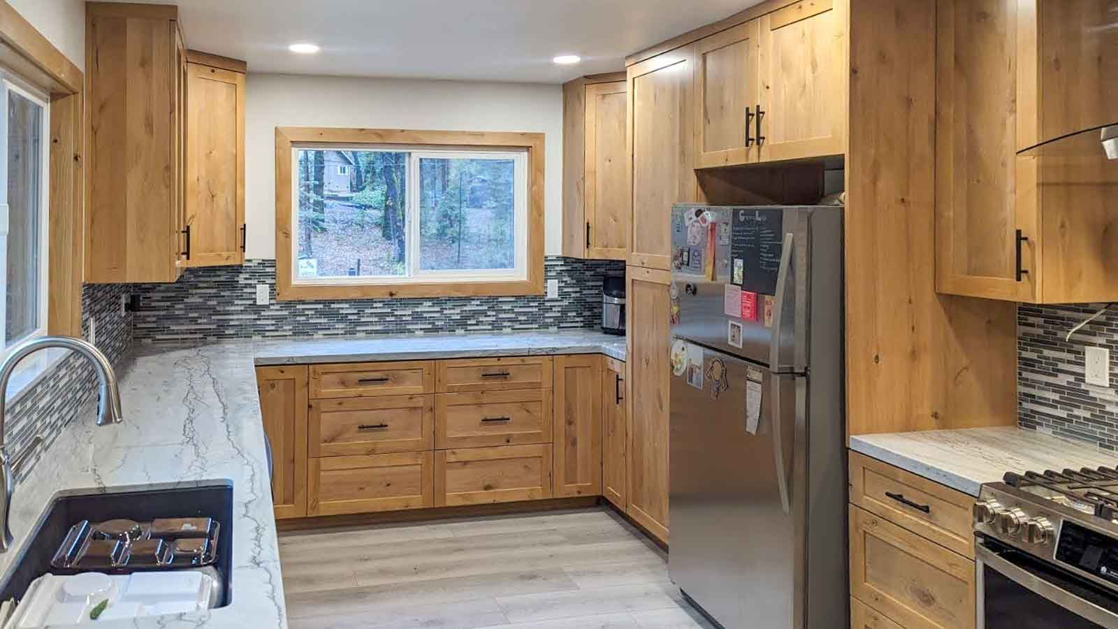 Kitchen, Cabinetry, Cabinets, Grass Valley, CNC, Nevada County, Custom, Woodworking