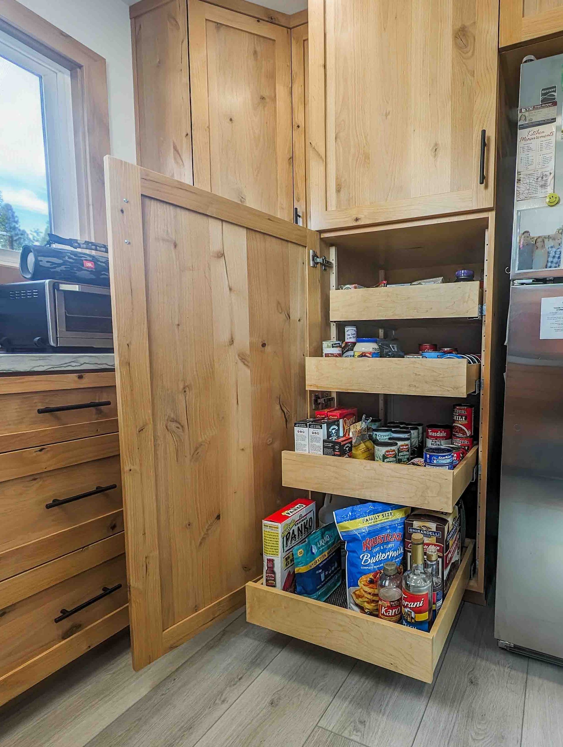Kitchen, Cabinetry, Cabinets, Grass Valley, CNC, Nevada County, Custom, Woodworking