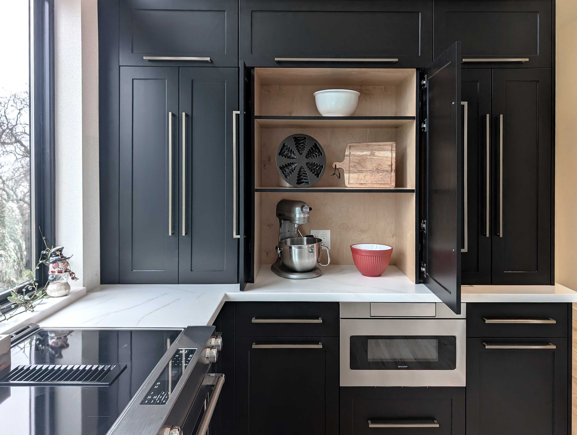 Kitchen, Cabinetry, Cabinets, Grass Valley, CNC, Nevada County, Custom, Woodworking