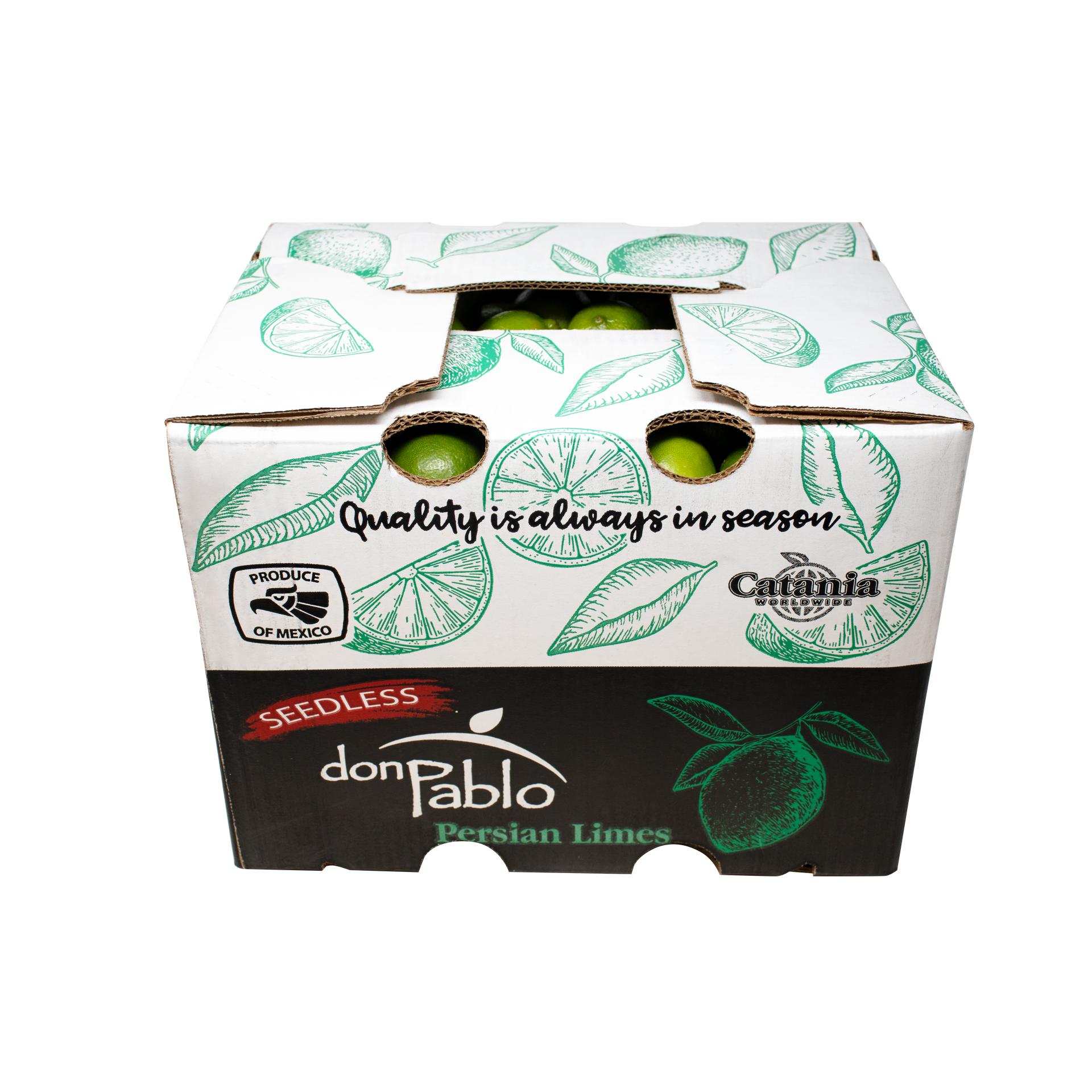 40 LB lime box - Don Pablo