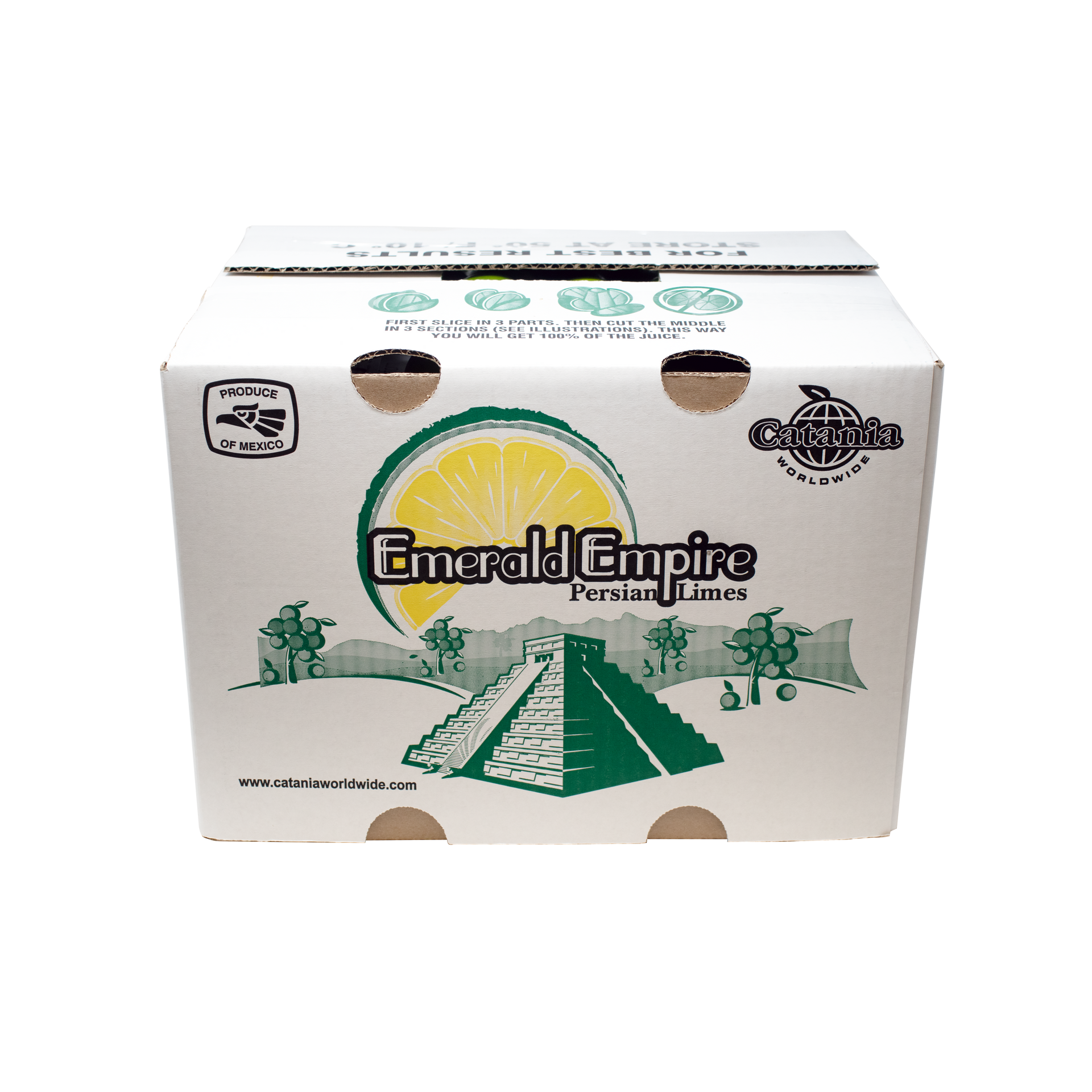 40 LB Lime box - Emerald Empire