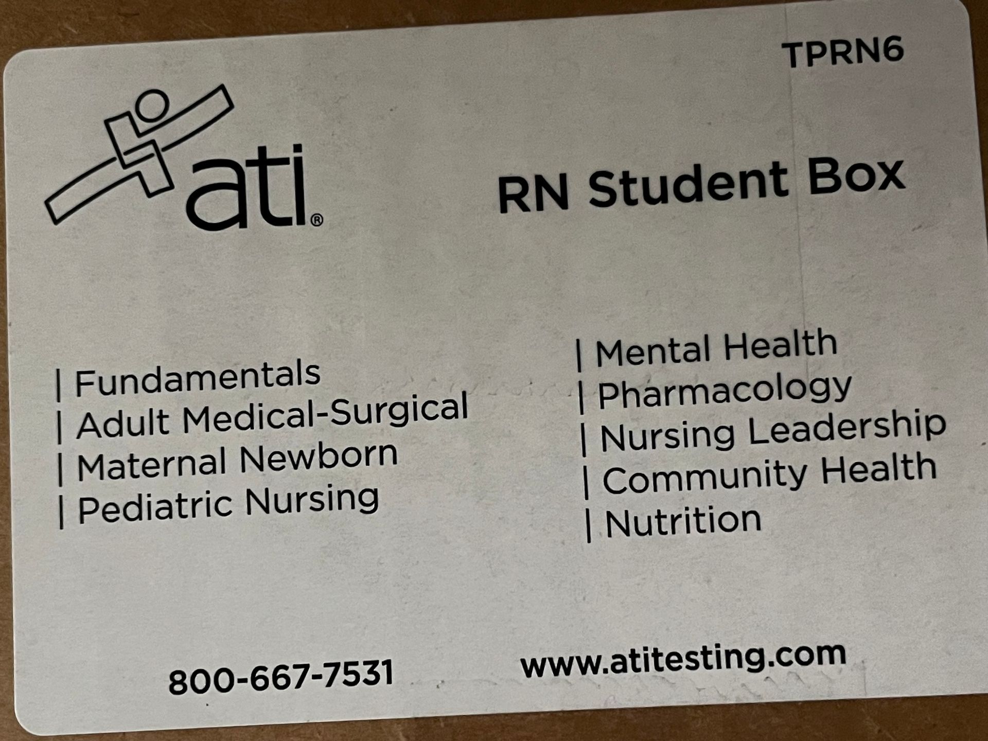 ATI complete package (nursing)