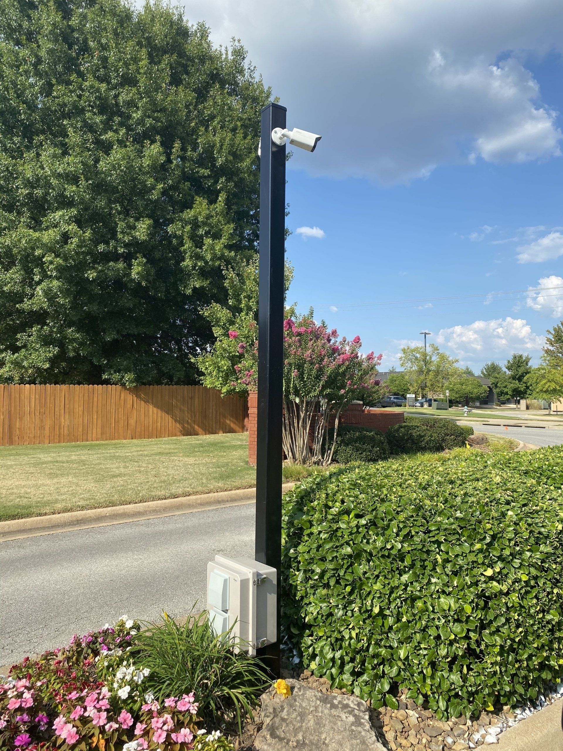 Exterior of a neighborhood