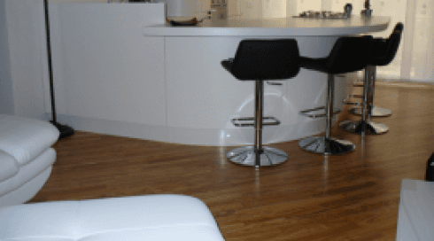 abitazione con parquet