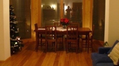 interni abitazione con parquet