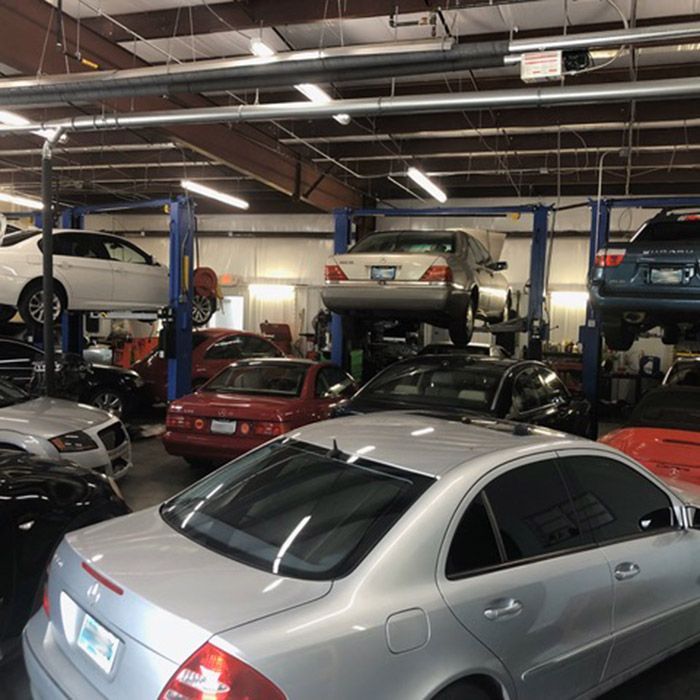 Inside of Our Auto Repair Shop in Norman, OK - Alpine Motorsport, LLC