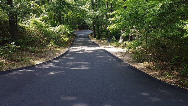 asphalt paved road