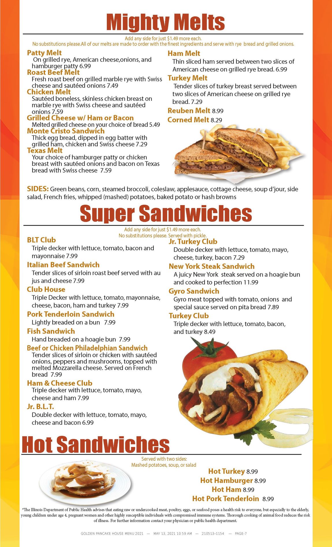 The Golden Pancakes House