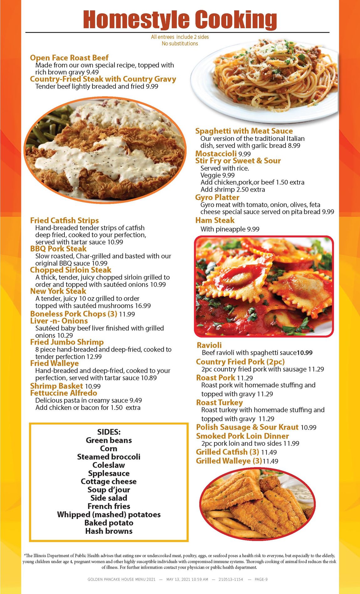 The Golden Pancakes House