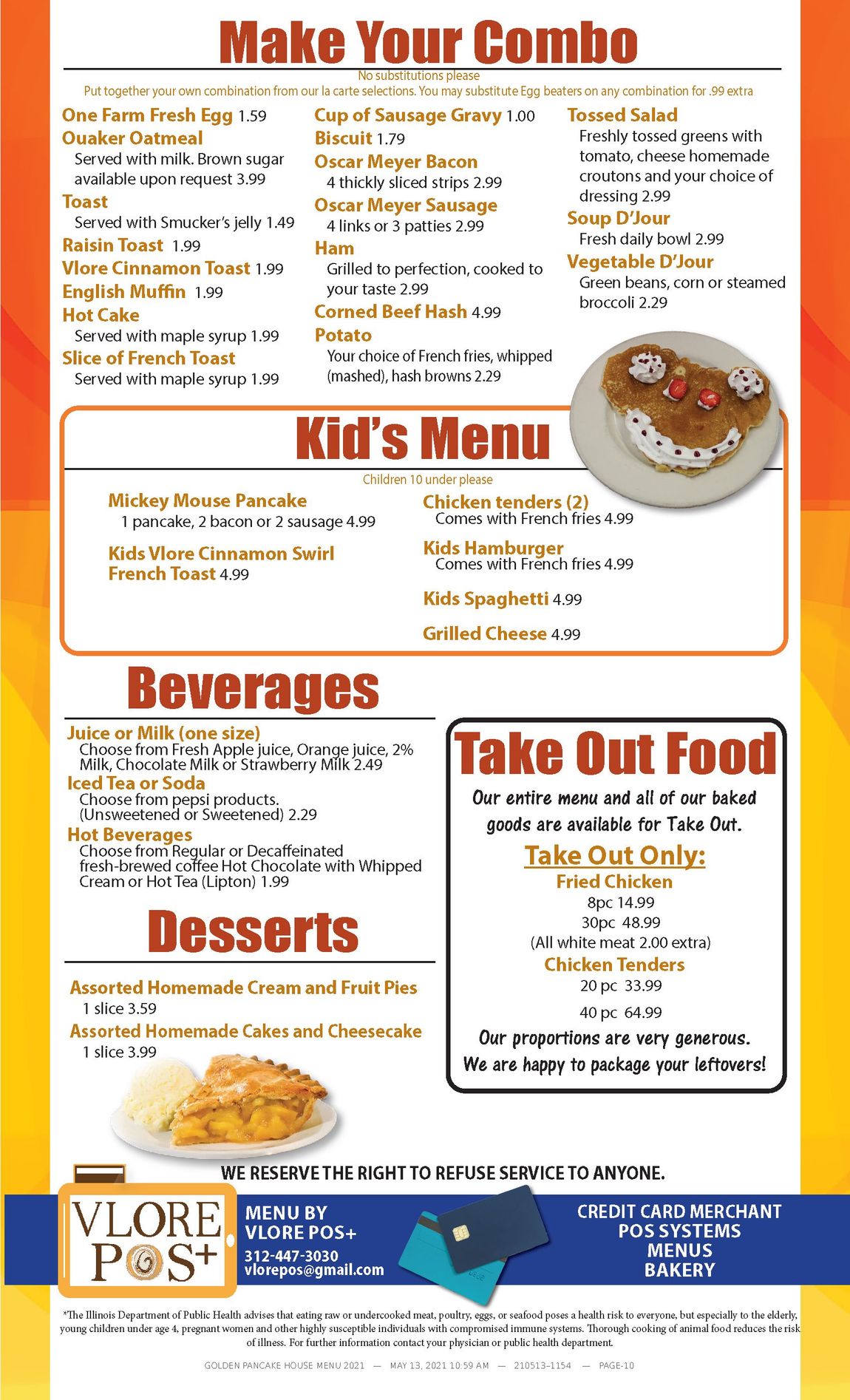 The Golden Pancakes House