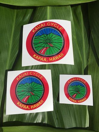 Stickers - Kapaa, HI - Kauai Cycle