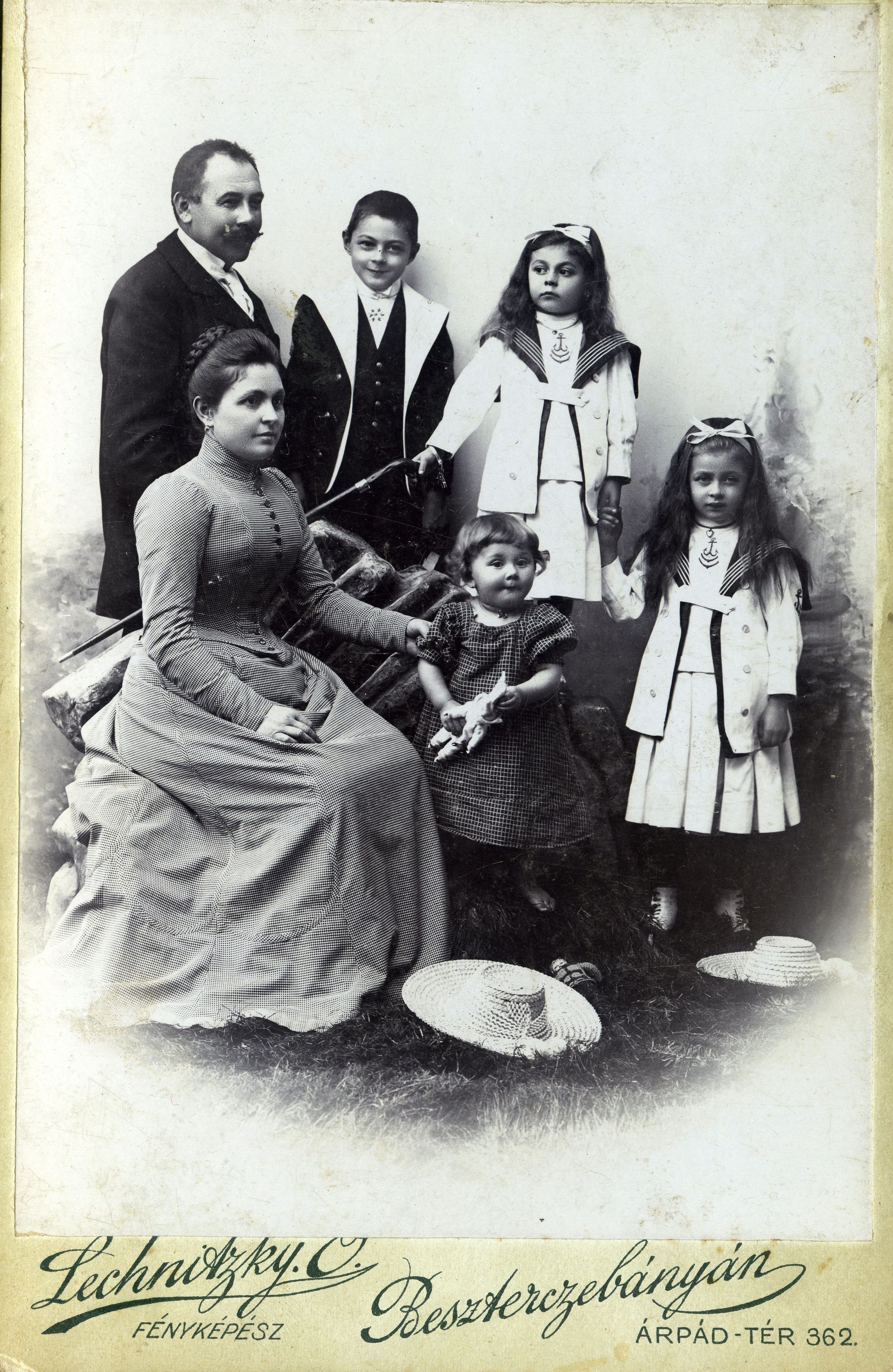 The Hugyecz family, cc. 1903