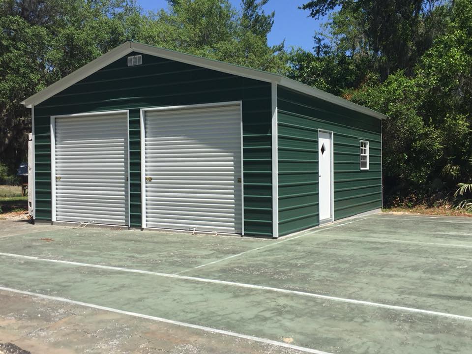 Portable Building — Green Portable Storage For Cars in Augustine, Fl