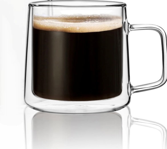 Large Glass Of Coffee — Woodbridge, VA — Happy Place Coffee & Eats