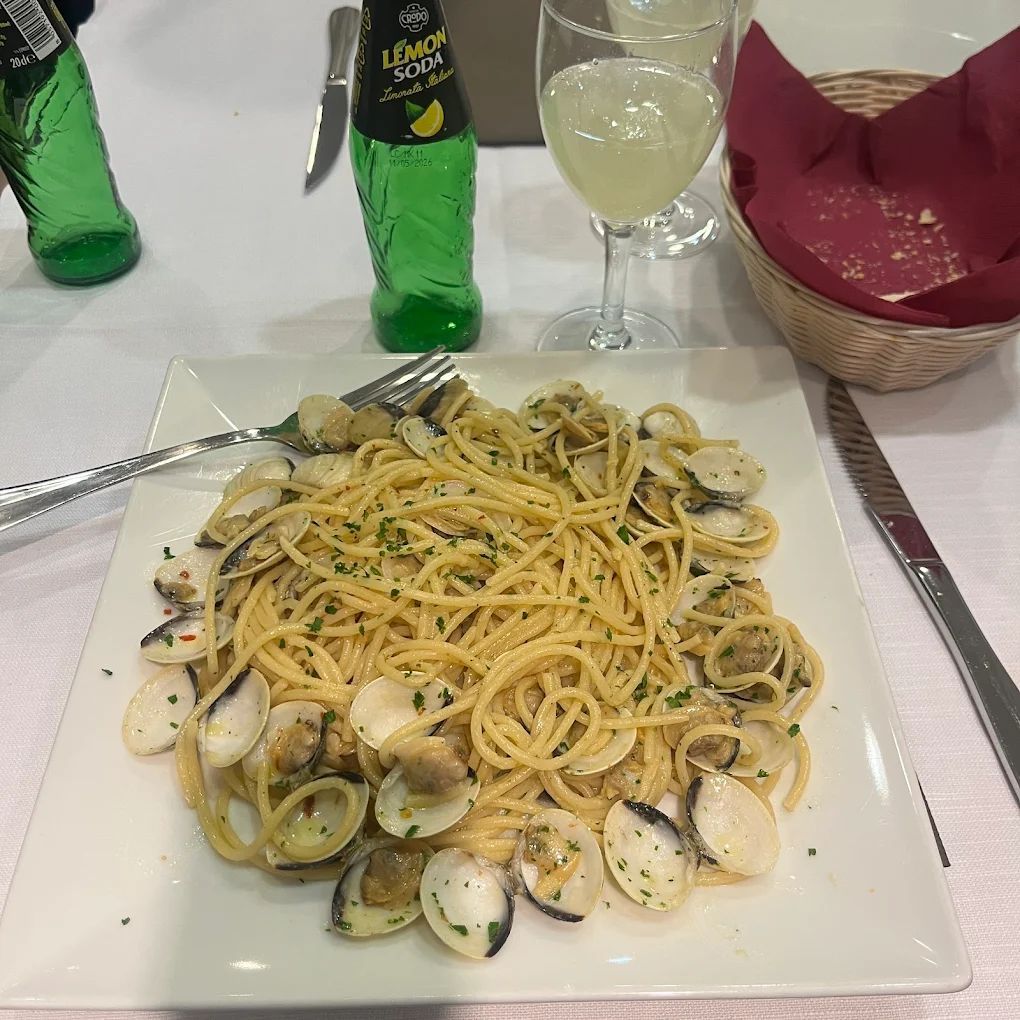 Spaghetti con vongole