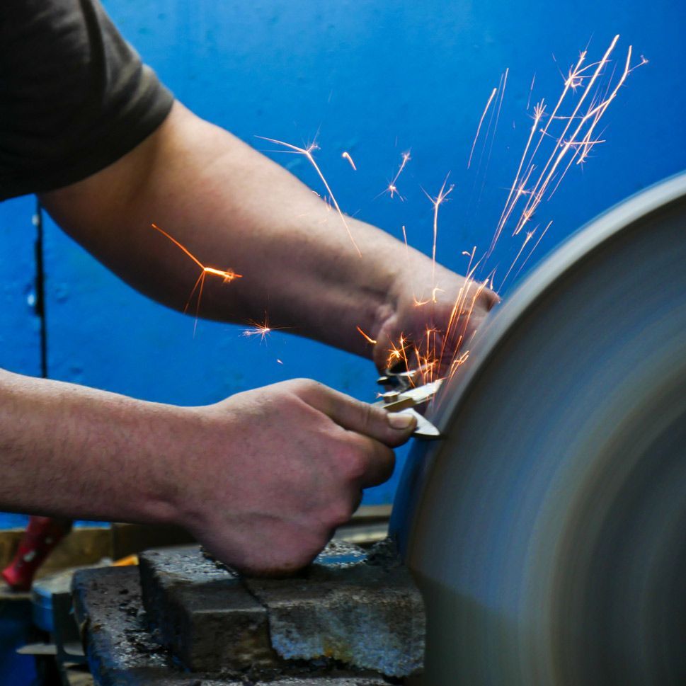 Scissors Sharpener With Spark — Mobile Scissor Sharpening in Sunshine Coast, QLD