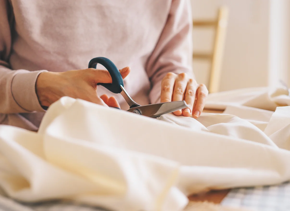Cutting Woman's Hair — Mobile Scissor Sharpening in Ilkley, QLD