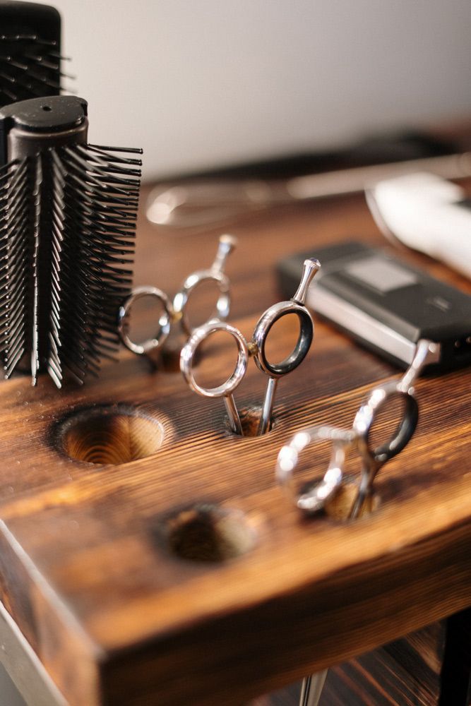 Set Of Hairdressing Scissors — Mobile Scissor Sharpening in Ilkley, QLD
