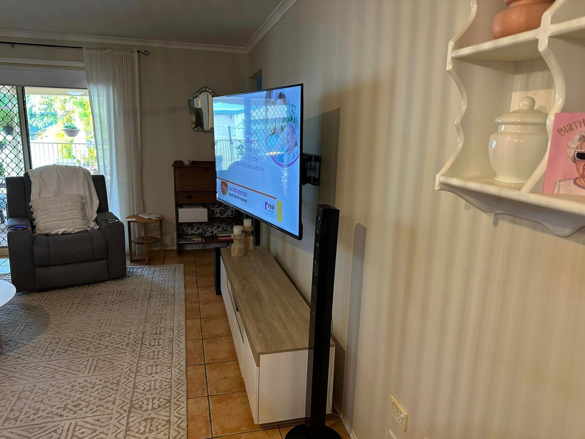 Open Television On Living Room — Kawungan, QLD — Electricians@Work