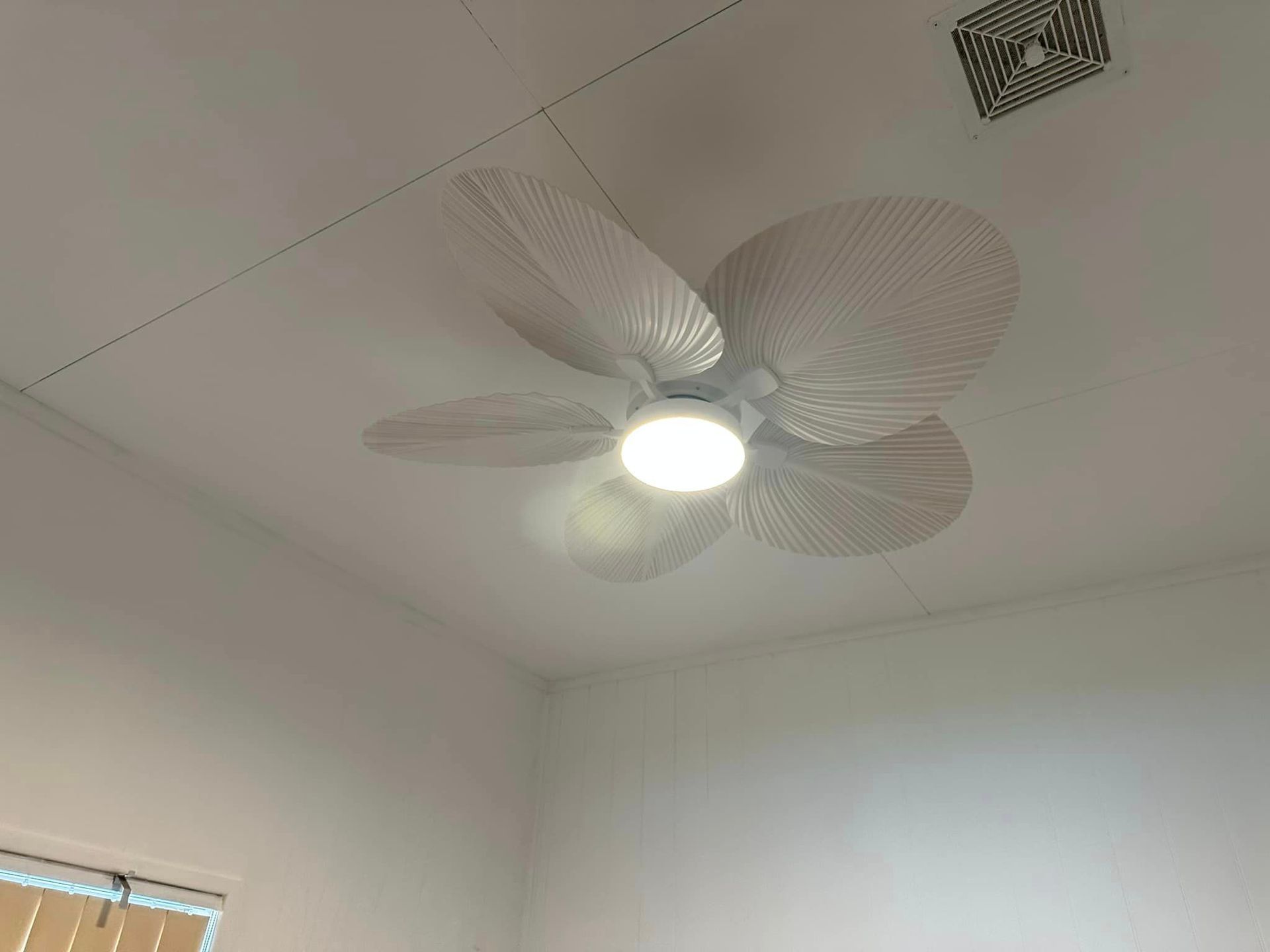 Ceiling Fan With Light — Kawungan, QLD — Electricians@Work