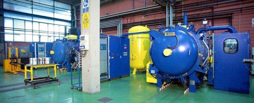 Macchinari per trattamenti termochimici dei metalli