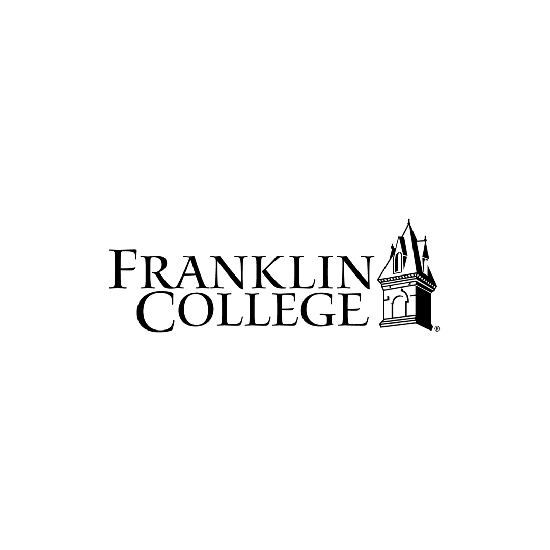 Franklin college logo on a white background