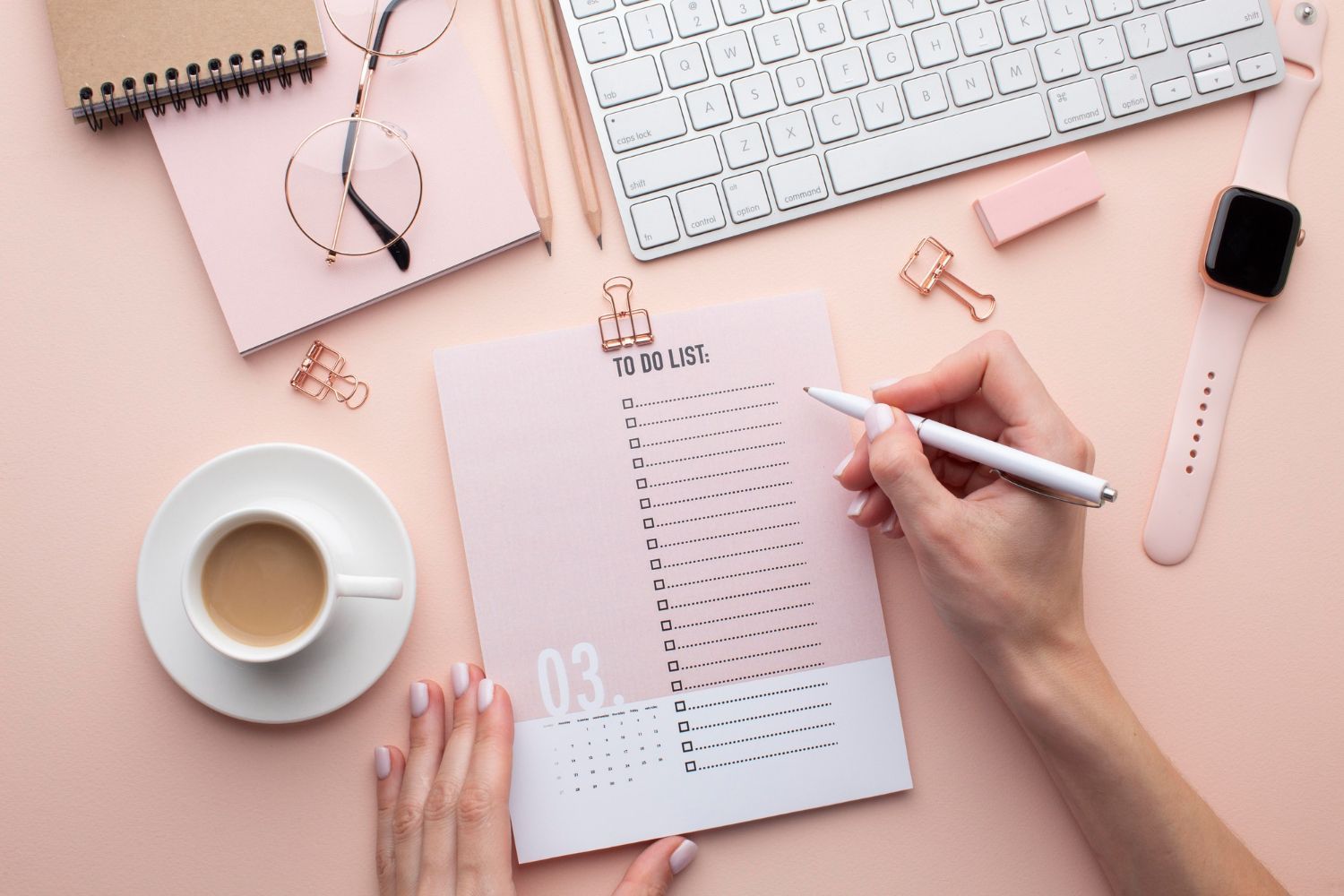 Preparing to-do checklist