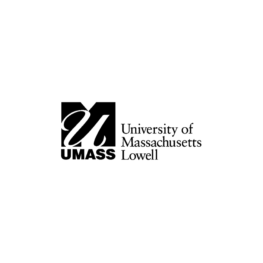 The university of massachusetts logo is a black and white logo on a white background.