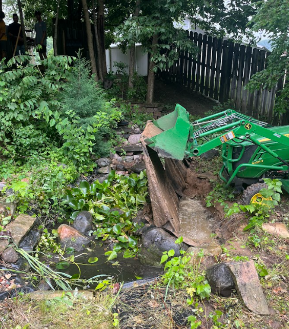 Landscaper, Landscaping, remove shrubs, firepit, Onalaska