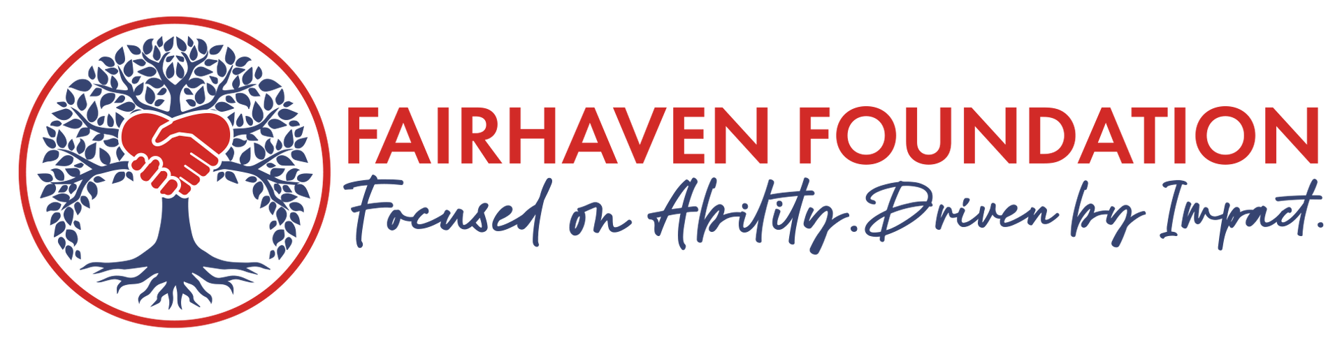 a logo for the Fairhaven Foundation