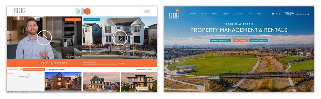 previous Focus Real Estate Website images