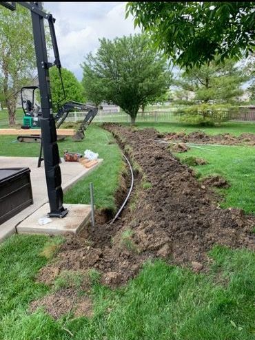 Installation of electrical line