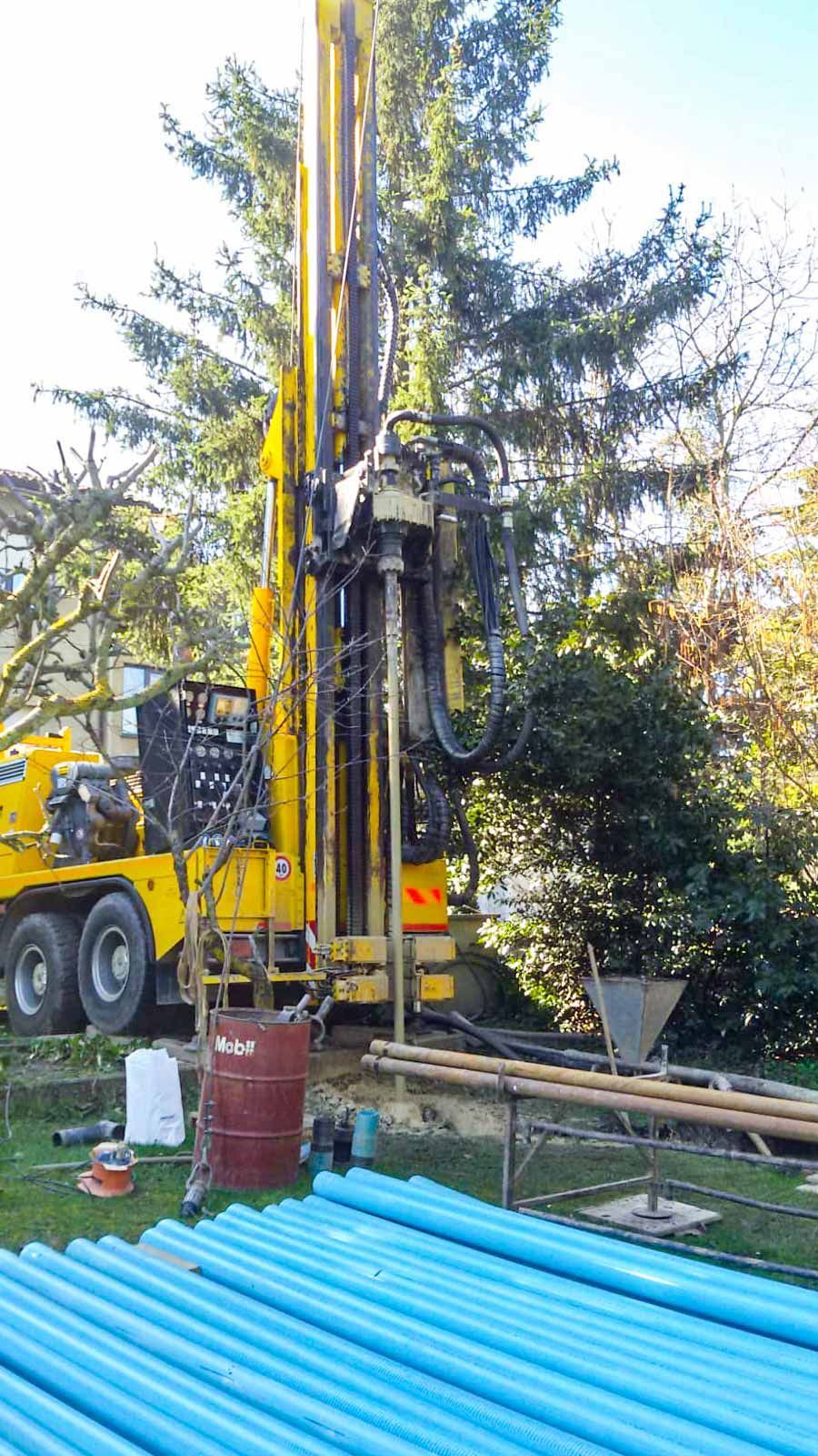 Scavo di pozzi artesiani a Parma