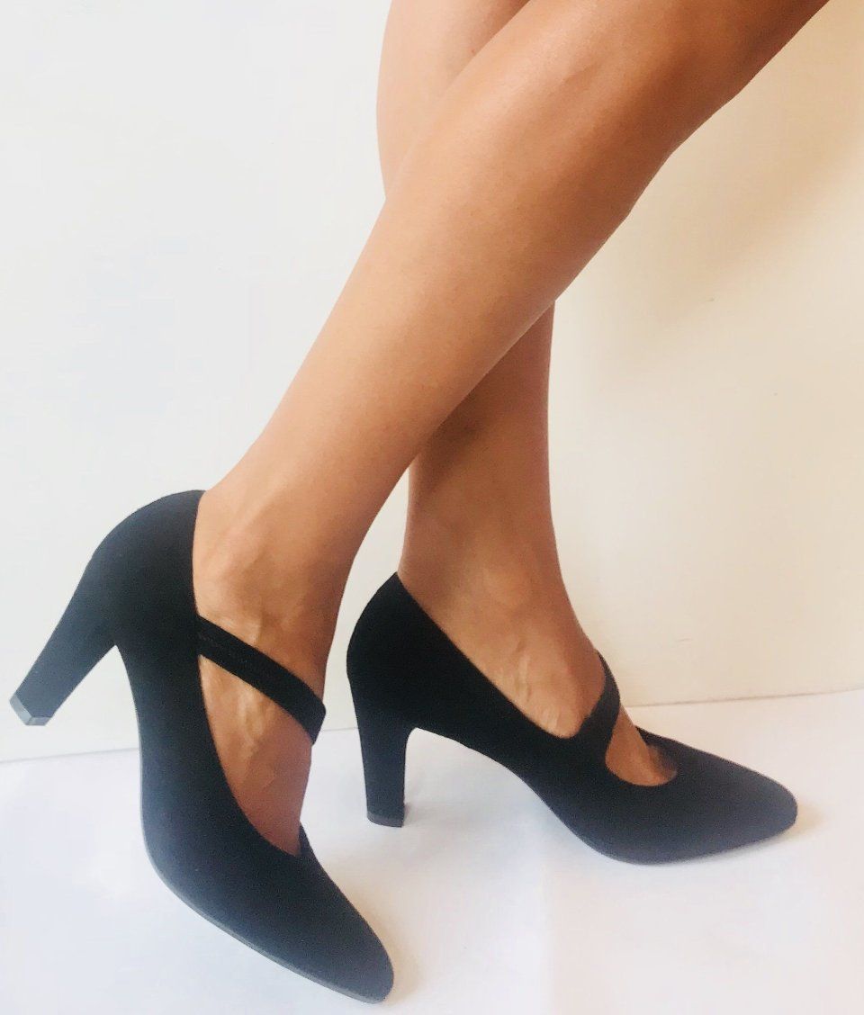 scarpe con tacco casual