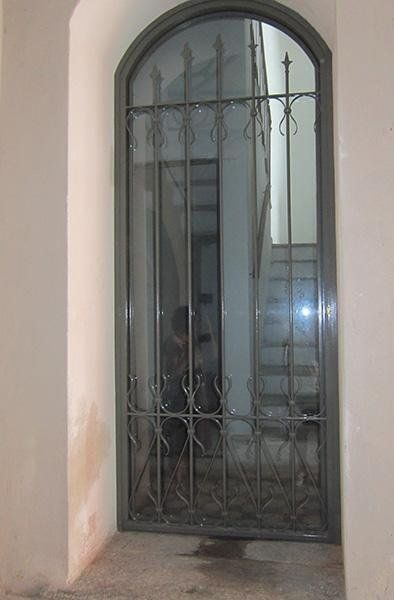 Portoncino in ferro battuto