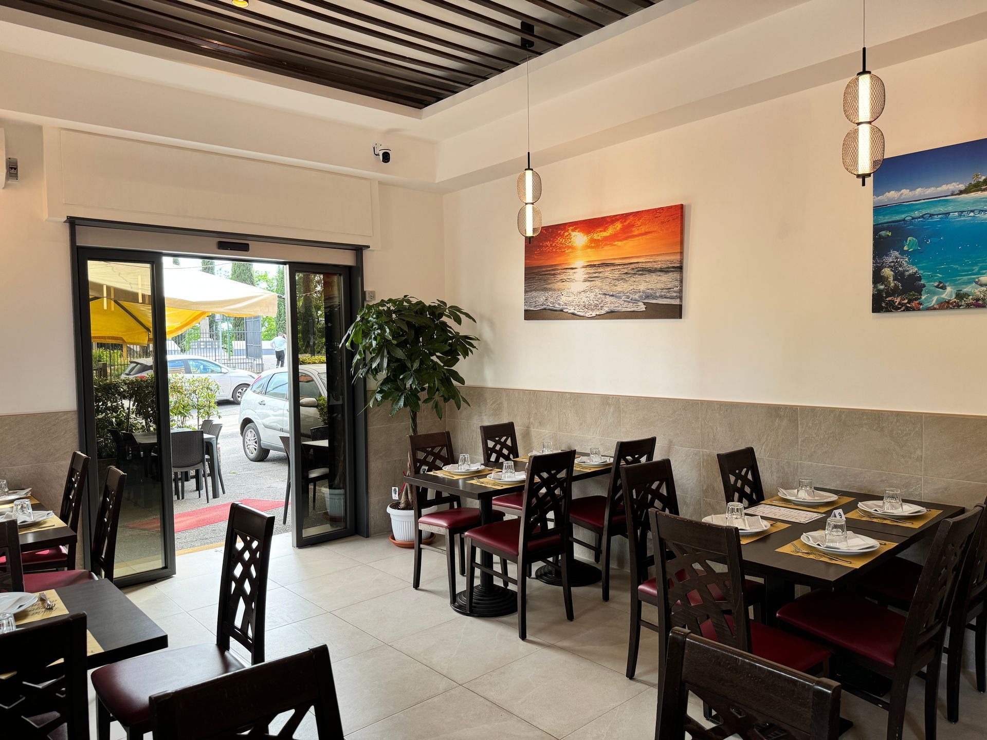 Interno della Trattoria Da Massimo