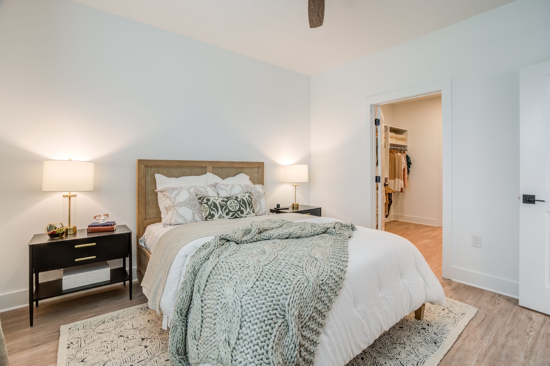 Living Room and Kitchen at Palmer House.