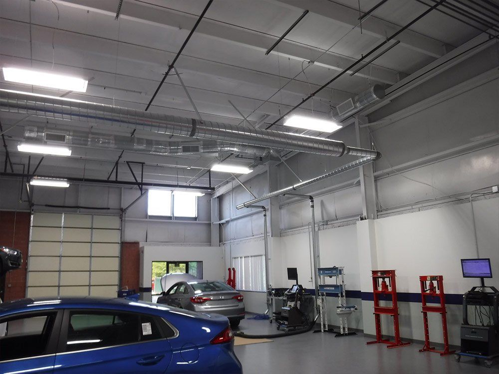 Facilities — Car Workshop Ceiling in Fredericksburg, VA