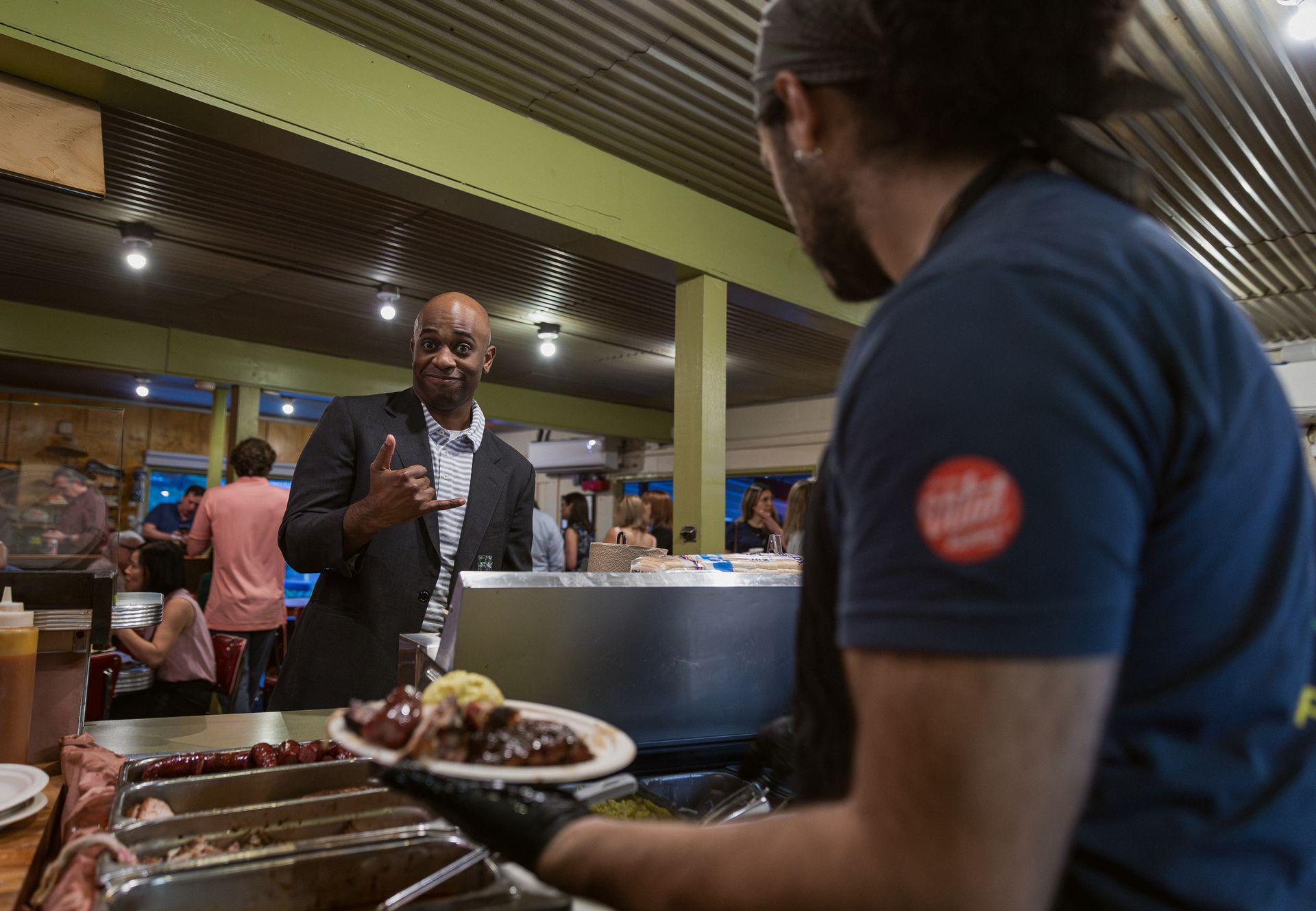 A candid photo taken by Ash Garwood