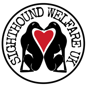 Sighthound Welfare UK logo. A greyhound protection organisation