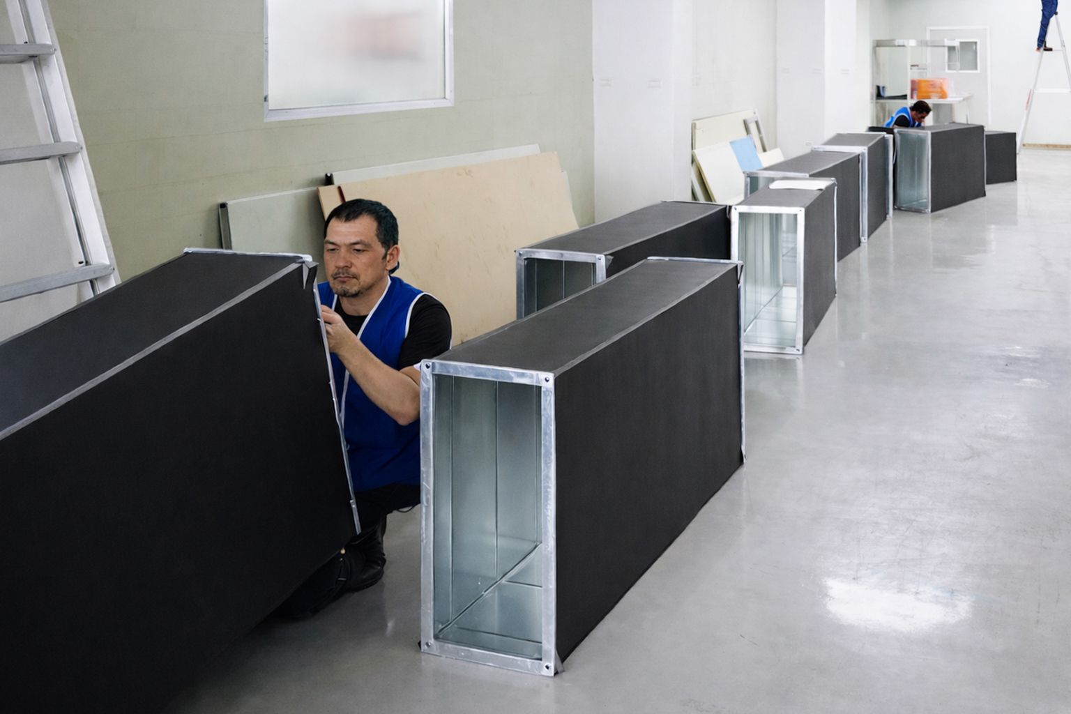 皓澤工程空調配管工程與風管安裝施工案例