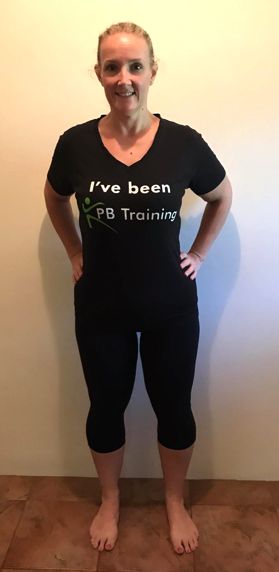 Weight loss by Lisa on the PB Training Health and Fitness Program